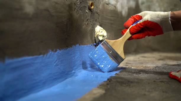 Commercial Emergency Waterproofing project at a Ingalls, IN business property by SJ Waterproofing Pros
